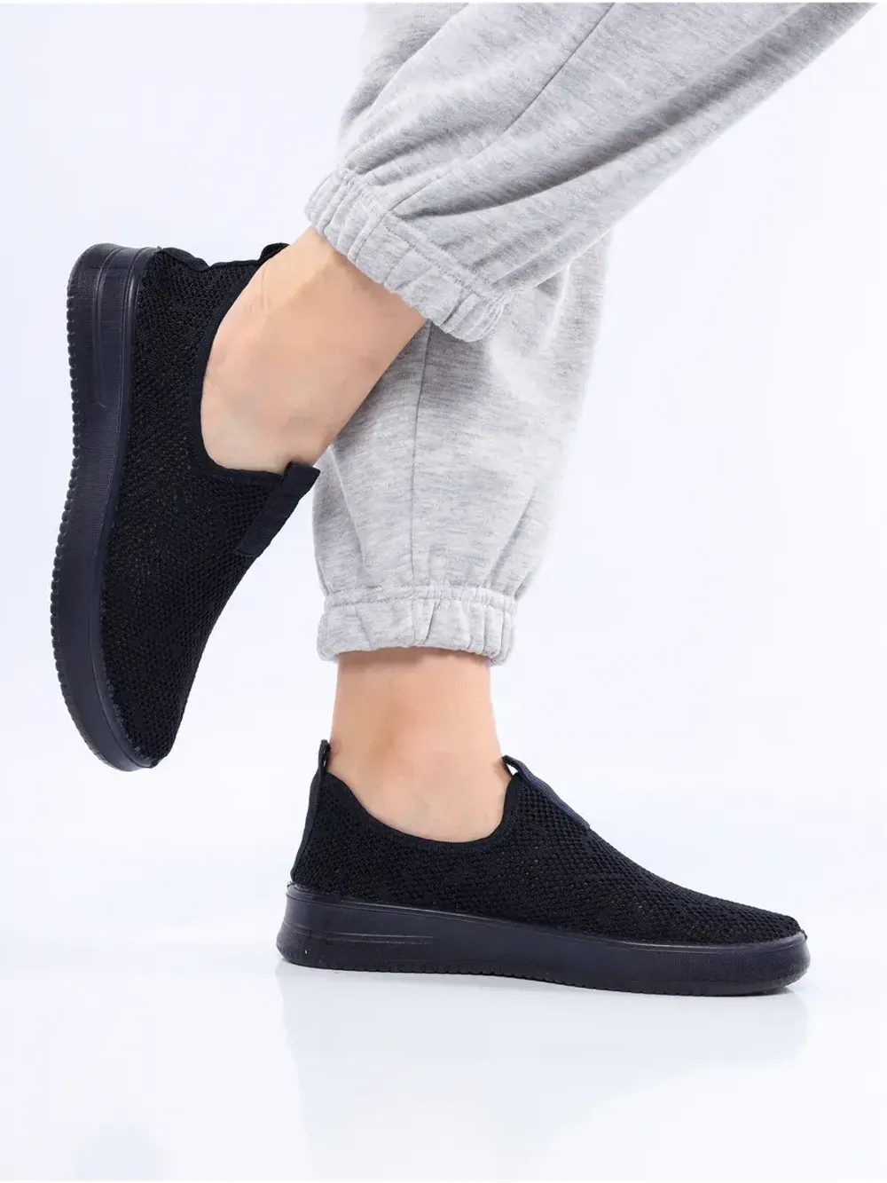 Слипоны летние текстильные