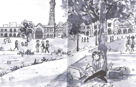 Комикс Быть интровертом. История тихой девочки в шумном мире