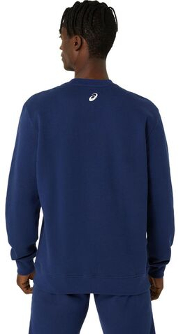 Мужская теннисная кофта Asics Sweat Shirt - небесный