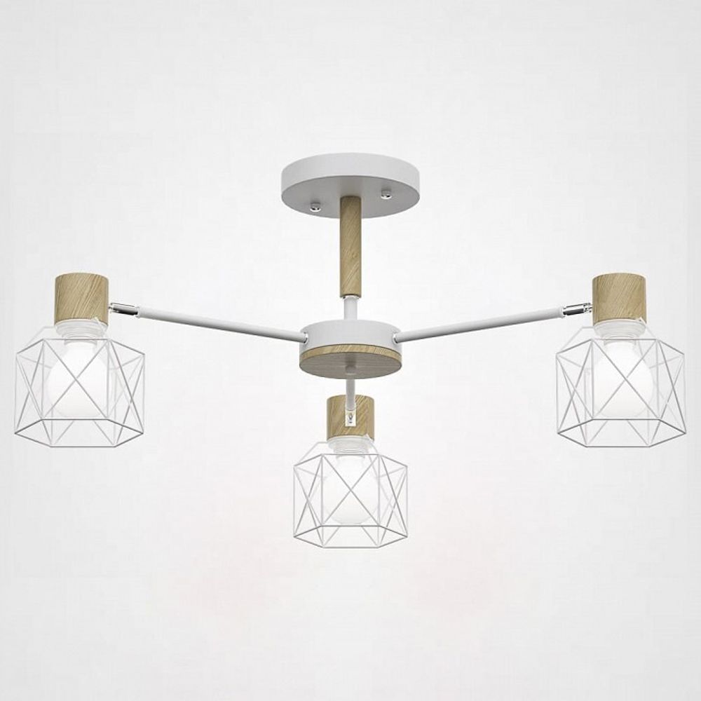 Люстра на штанге Imperiumloft Corf White CORF-B01