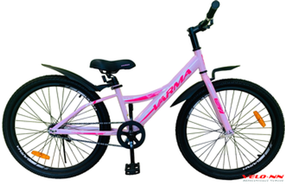Велосипед 24&quot; VARMA Denali 400C 1ск  (бледно розовый)(Сделано в России)