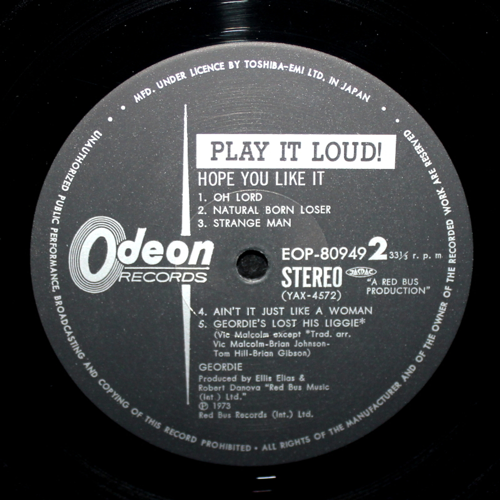 Geordie / Hope You Like It (LP)