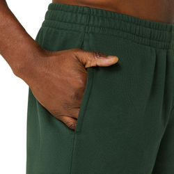 Мужские теннисные шорты Asics Big Logo Sweat Short - rain forest/performance black