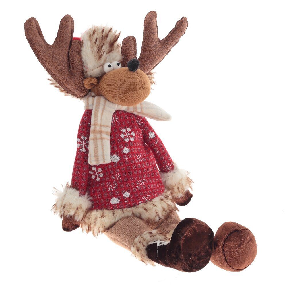 GAEM Игрушка набивная "Олень", L37 W20 H58/32 см, 2в.