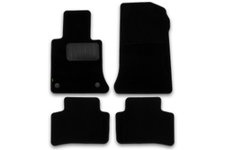 Коврики в салон для MERCEDES-BENZ GLK-Class X204 АКПП 2008-2012, 2012-2015, внедорожник , 4 шт. (текстиль) KLEVER02342201210KH