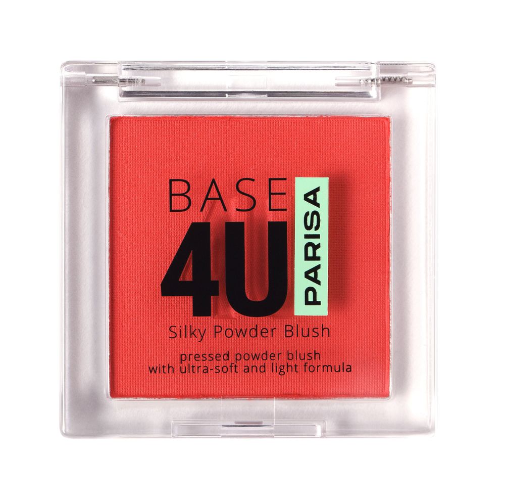 Parisa Румяна для лица Base 4U, B-705, шелковистые, прессованные, тон №06, 4 гр