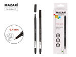 Ручка линер,черная 0,4мм VIVO LINE(Mazari)