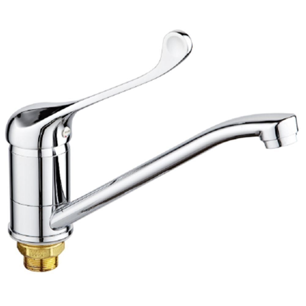 Смеситель для кухни, РМС, с картриджем, локтевой, хром, SL42-004F-25