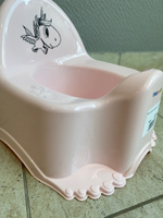 Горшок детский "Единорог" (pink-розовый)