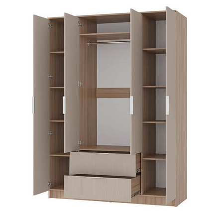 Шкаф 4-х створчатый Эмилия ШК-11