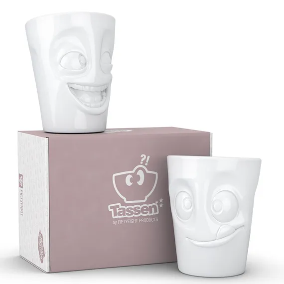 Набор из 2-х кружек Tassen Joking &amp; Tasty 350 мл