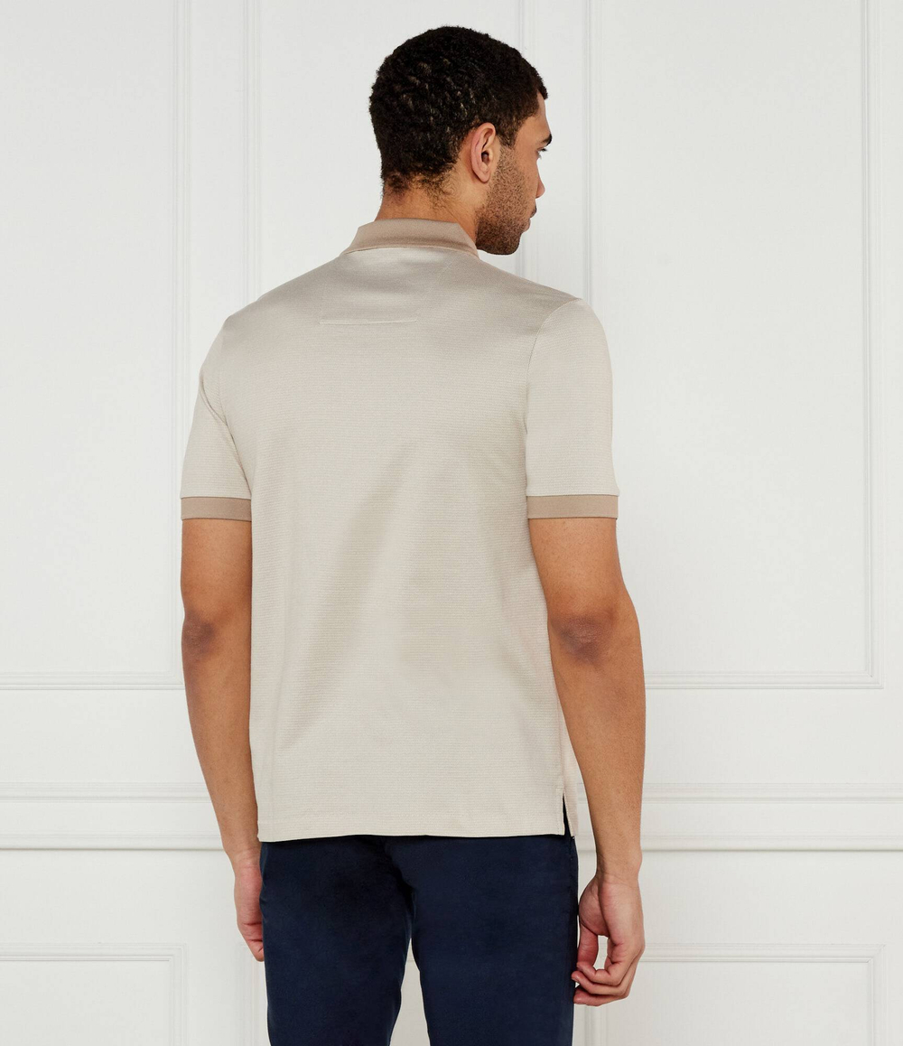 Поло H-Parlay 432 BOSS BLACK - бежевый(50532246)