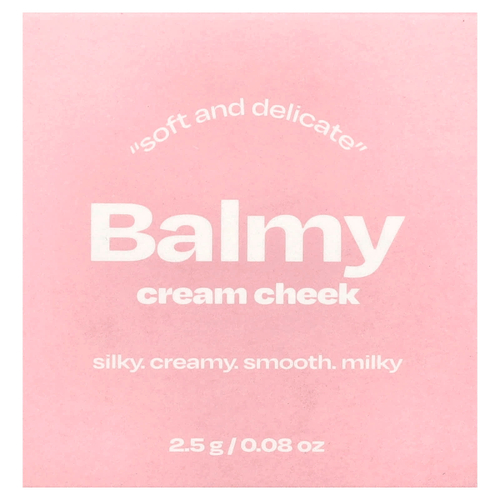 alternativestereo, Balmy Cream, крем для щек, № 6, сливовый джем, 2,5 г (0,08 унции)
