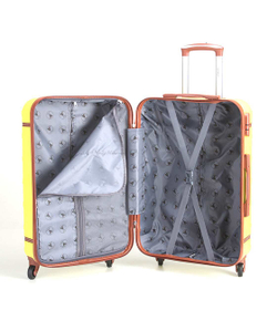 Чемодан Большой (L) ABS пластик, съемные колеса