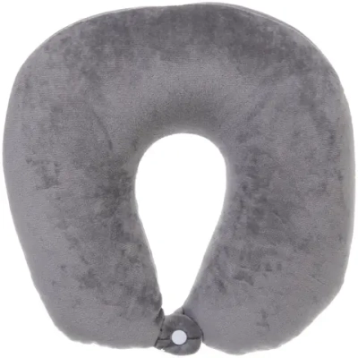 Подушка дорожная «TRIP - Plus», цвет серый