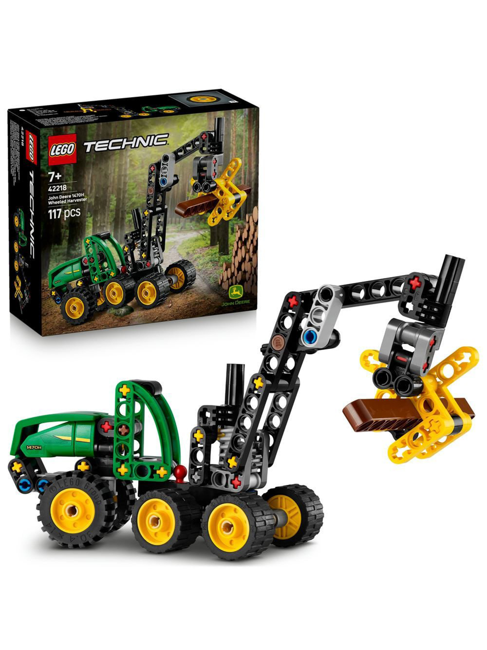 Конструктор LEGO 42218 лего Technic Колесный комбайн John Deere — 2в1, 10+
