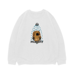 Свитшот "Пекинес в понедельник"