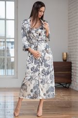 Женский халат на пуговицах  Mia-Amore  LETUAL  3439