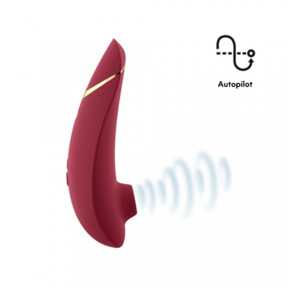 Бесконтактный клиторальный стимулятор Womanizer Premium 2 бордовый