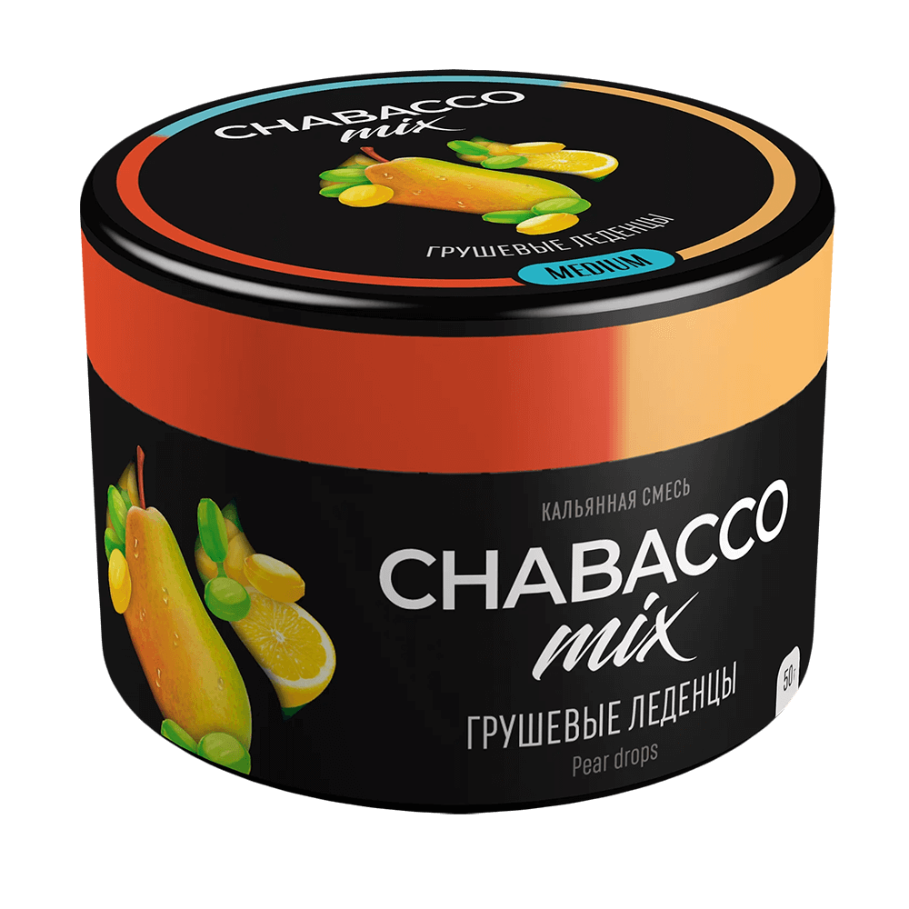 Chabacco Mix MEDIUM - Pear Drops (50g)