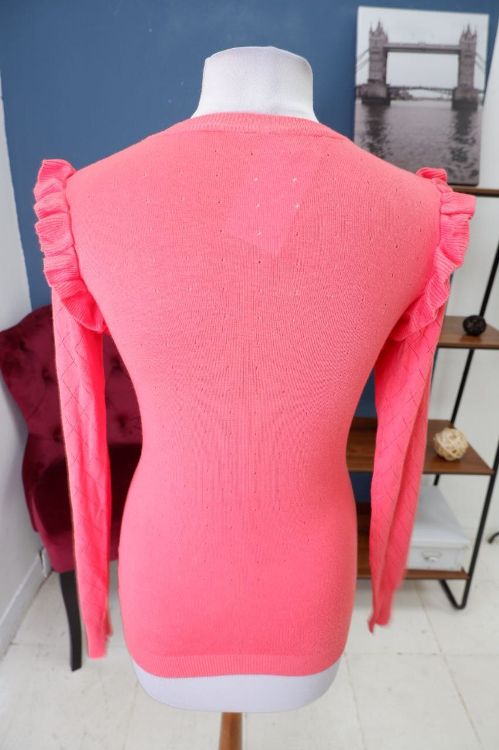 Джемпер коралловый 40 размер