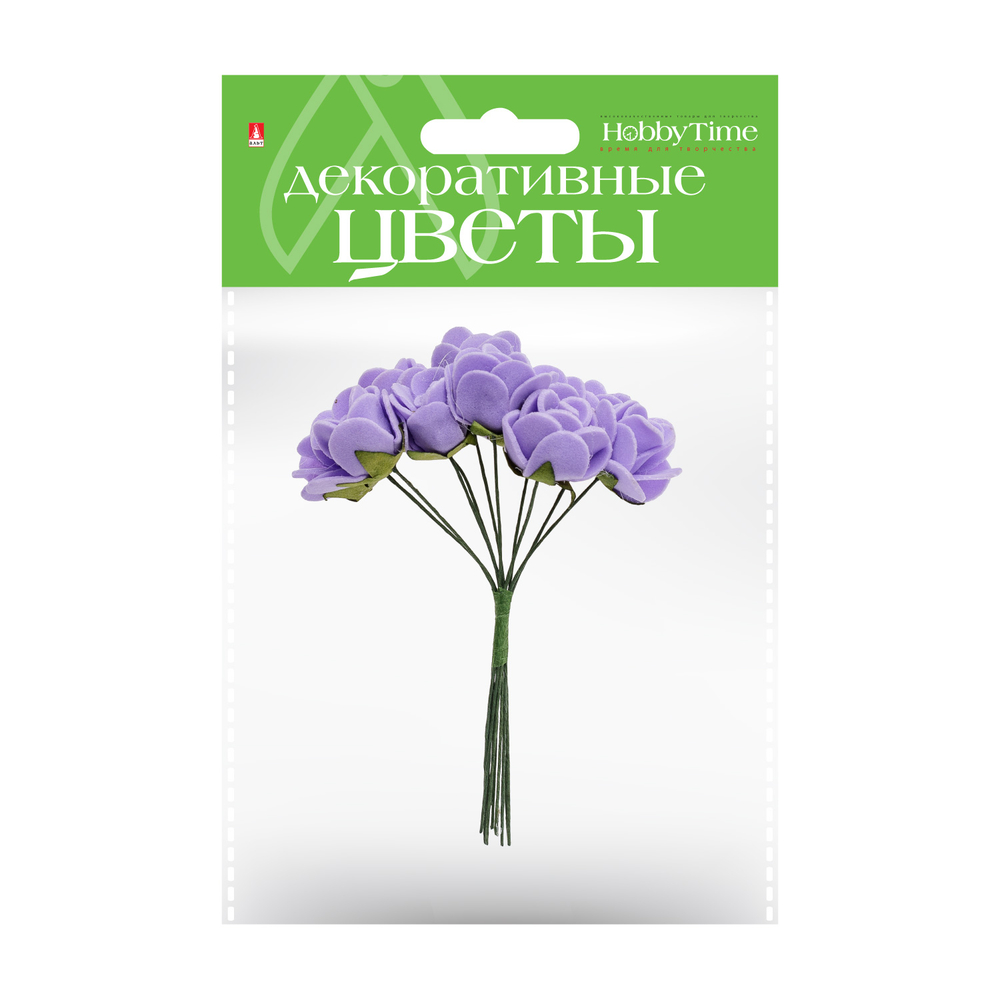 Декоративные цветы для творчества, Hobby time
