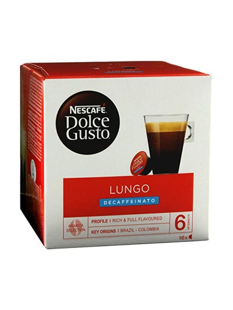 Кофе Nescafe Dolce Gusto Lungo Decaffeinato 16 шт
