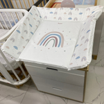 Пеленальный матрасик №2 MOW baby "Rainbow" (80х71)