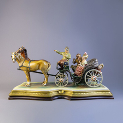 Винтаж: Фарфоровая мануфактура Capodimonte «Влюблённая Пара»