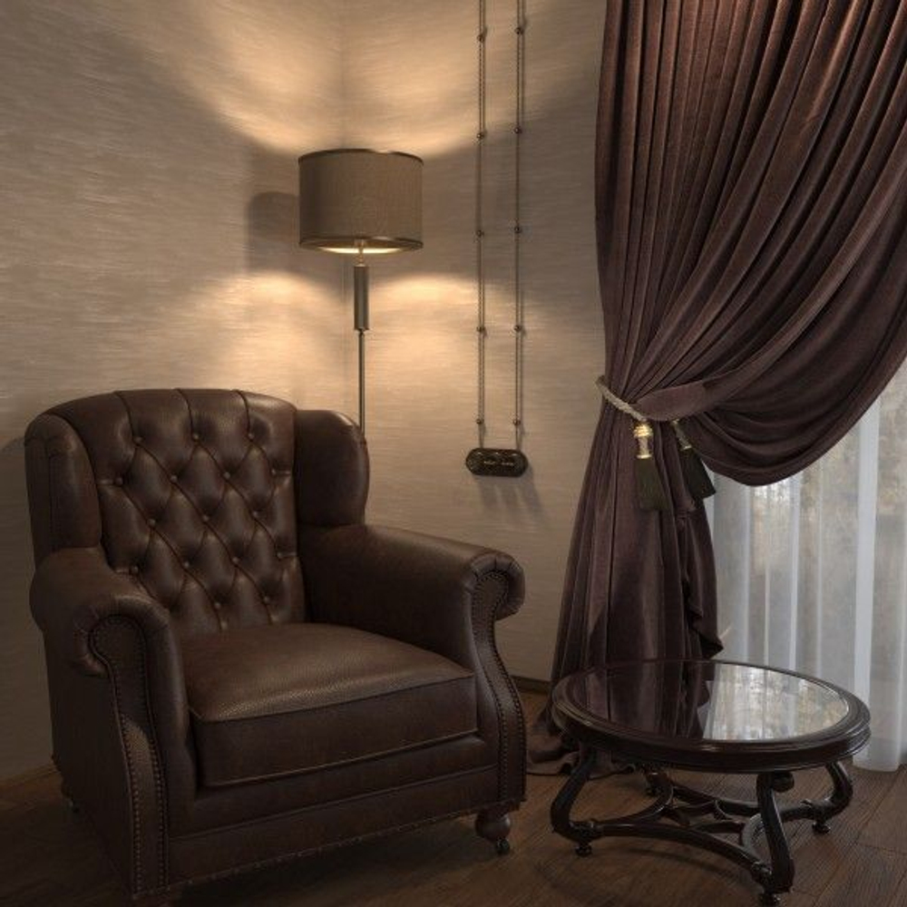 Розетка с заземлением (бронзовый) Ретро