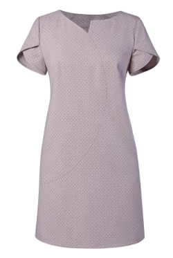 Платье женское 1825ЮПб, горох #259Гм051825ЮПб
