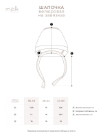 Велюровая шапочка на завязках Mjölk Magic Mint