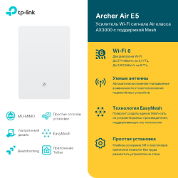 Ретранслятор Wi-Fi TP-Link Archer Air E5