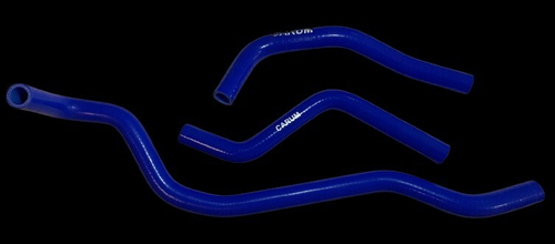 Патрубок печки Lada Largus 8 кл. (3шт) силикон (CARUM)