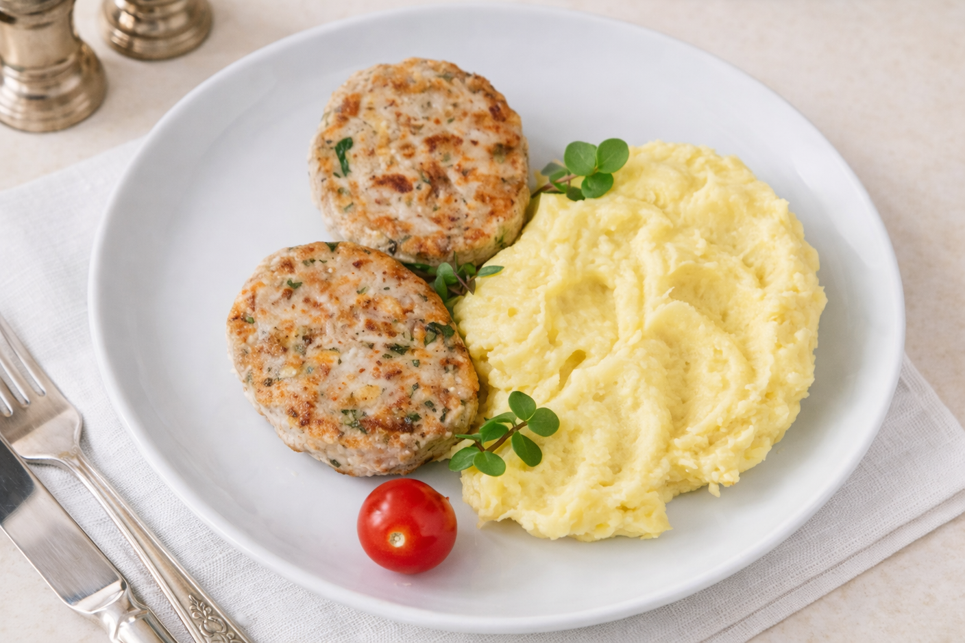 Домашние куриные котлеты