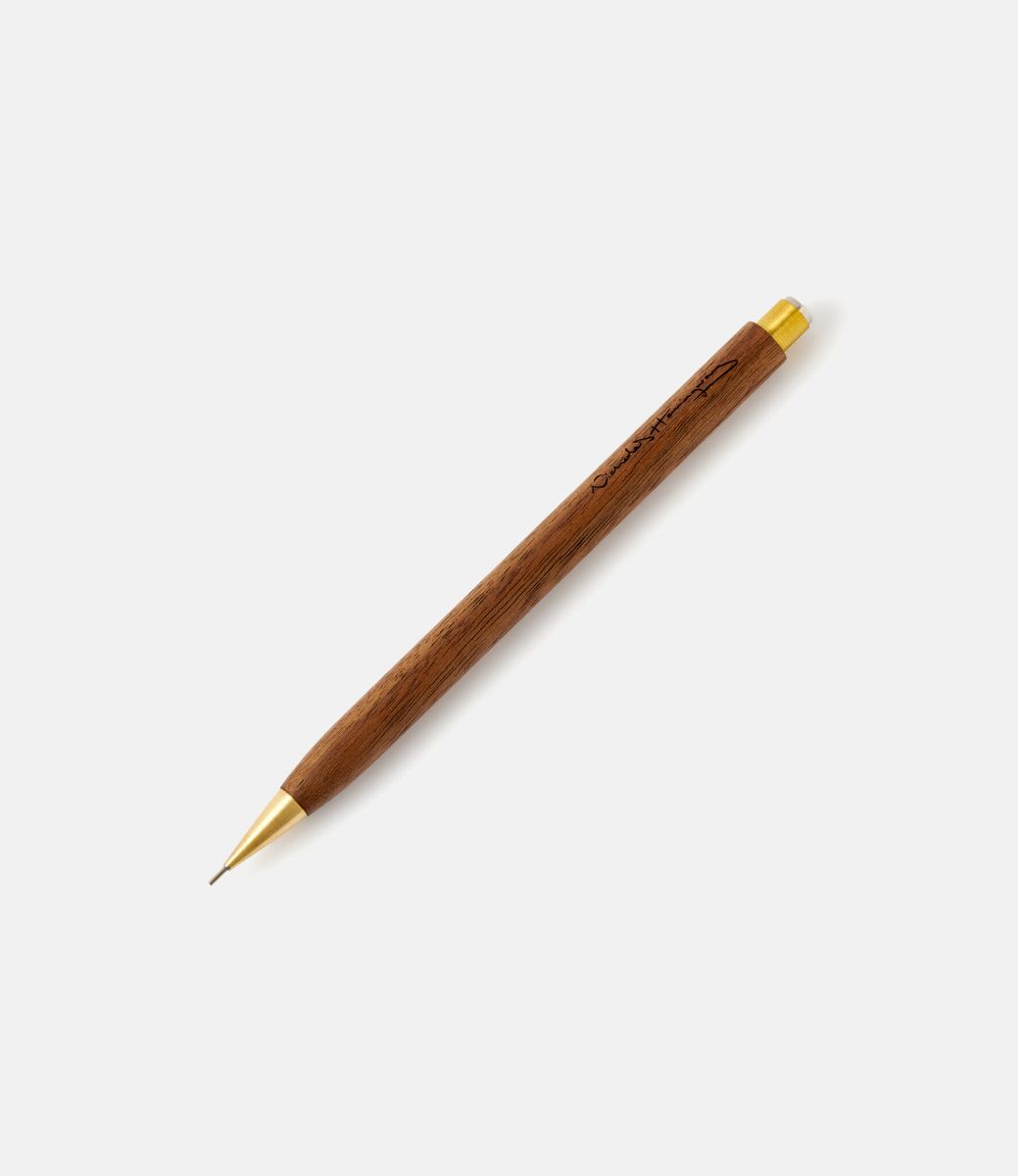 Nicholas Hemingway Handmade Walnut & Brass Mechanical Pencil — механический карандаш