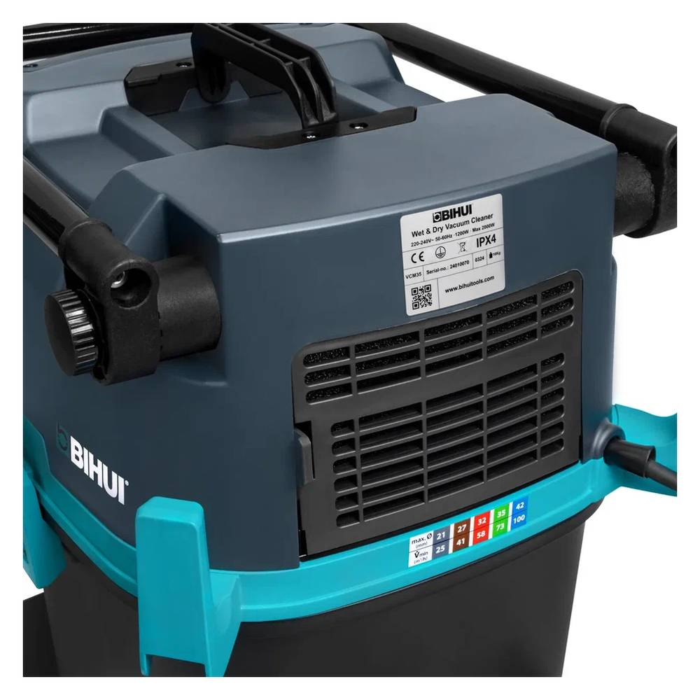 Пылесос промышленный BIHUI, с автоматической очисткой, арт.VCM35