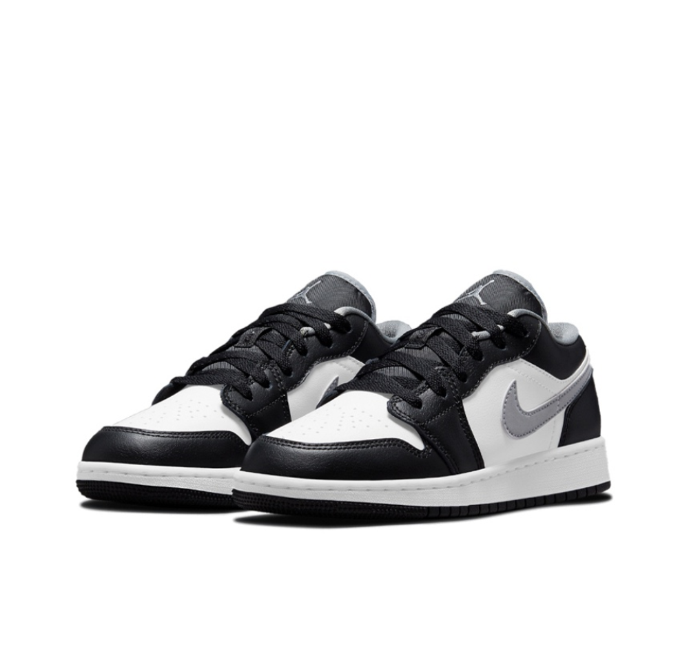 Женские кроссовки Air Jordan 1 Low "Black White Grey" 553560-040