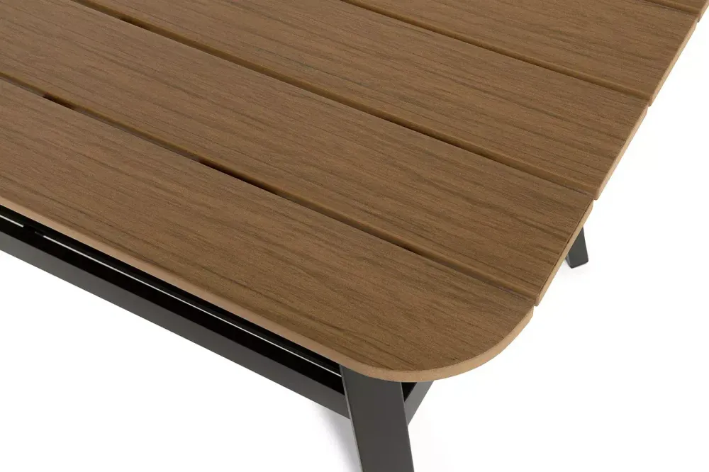 "Крокус" лаунж-зона 5-местная из алюминия, цвет темно-серый