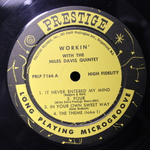 The Miles Davis Quintet / Workin' With The Miles Davis Quintet (LP)