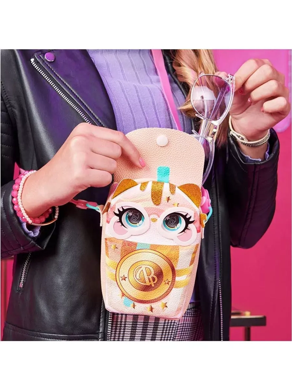 Интерактивная сумочка Кошечка Catpuchino Purse Pets