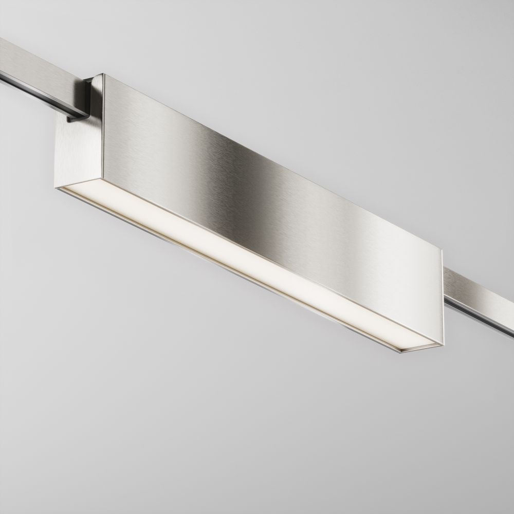 Трековый магнитный светодиодный светильник Maytoni Flarity   TR151-1-18W3K-PT