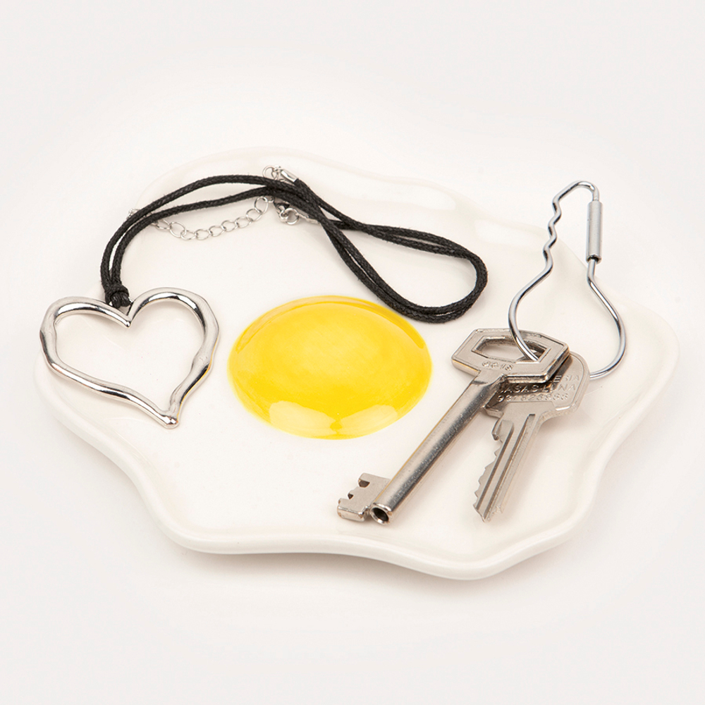 Поднос декоративный fast food, egg, 14,5x14 см