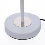 8252/1TL LEDIO LN25 393 серебро/белый/прозрачный, металл/акрил Настольная лампа LED 7W 400К 220V SATIANA