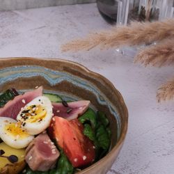 Салатник 695 мл d 15,3/7,6 см h6,3 см Dark Brown Northern lights Frutti di Mare P.L. [1]