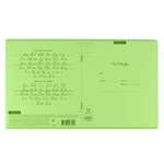 Тетрадь, 12 листов, линия, пластик, Erich Krause, Neon, Классика CoverPrо, зеленый