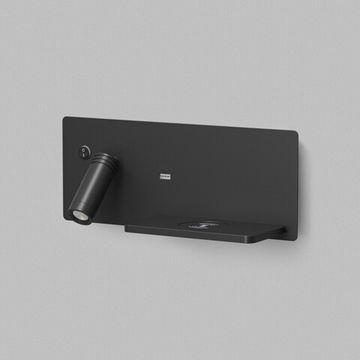 Бра с функцией зарядки устройств LED 11W 3000К IP20 DK5093-BK чёрный Chargelux Denkirs