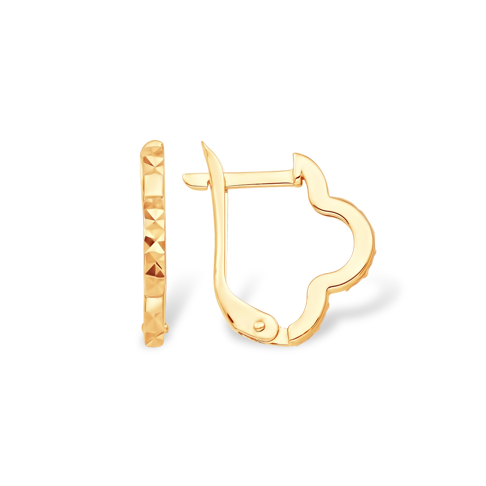Серьги из золота 585 пробы