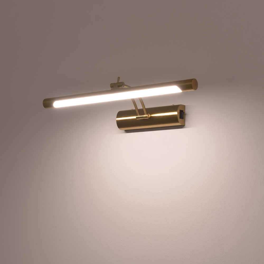 201111 Бра NOCE LED 9W 550LM ЛАТУНЬ 3000/4000/6000K