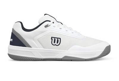 Мужские теннисные кроссовки Wilson Court Glide - white/navy blazer/quarry